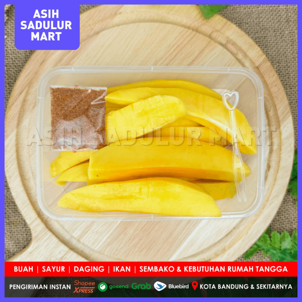 

Mangga Cocol 1 Pack Free Bumbu Rujak Kacang / Bangkok Promo Bandung