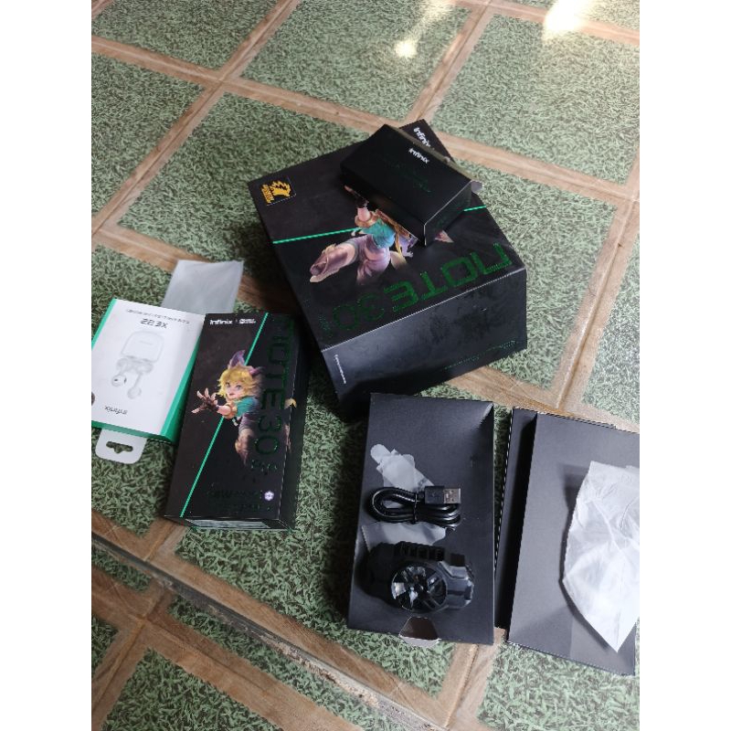 handphone infinix not 30 pro second
