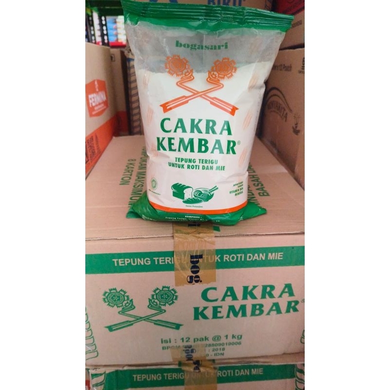

Tepung Terigu Cakra Kembar 1kg