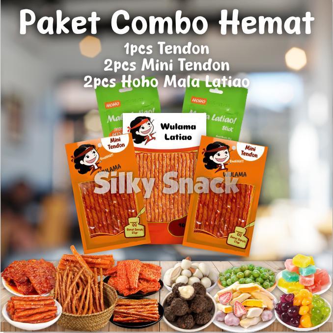 

Paket Combo Hemat Isi 5 Pcs | TENDON, MINI TENDON 2 PCS,HOHO MALA LATIAO 2 PCS