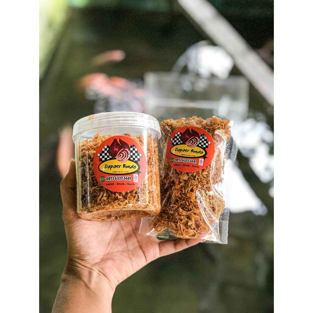 

Bawang Goreng Renyah "PAKET COMPLETE" (Asli Solok)