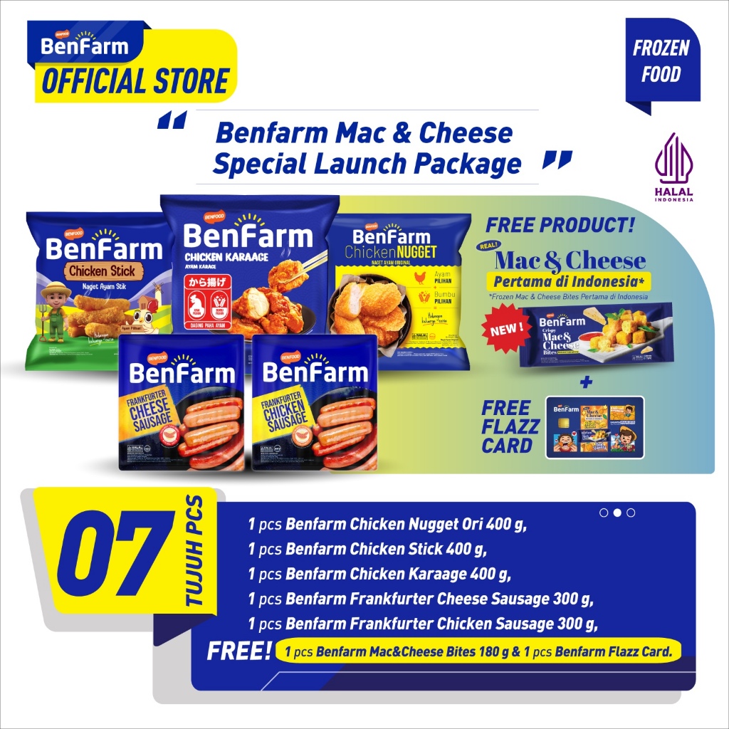 

Benfarm Mac and Cheese Special Launch Package