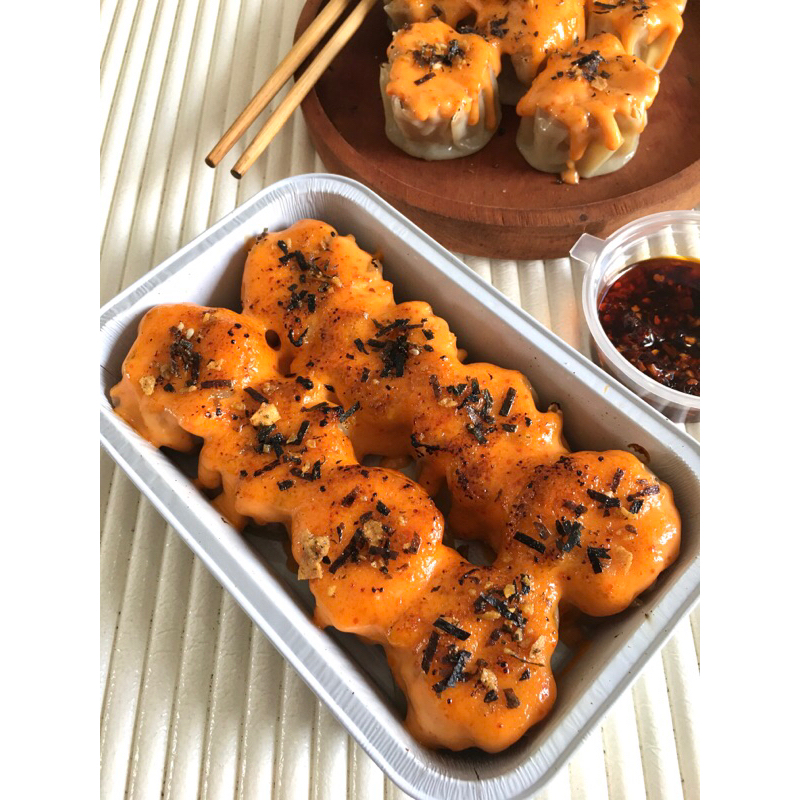 

Dimsum mentai isi 8 FREE chili oil