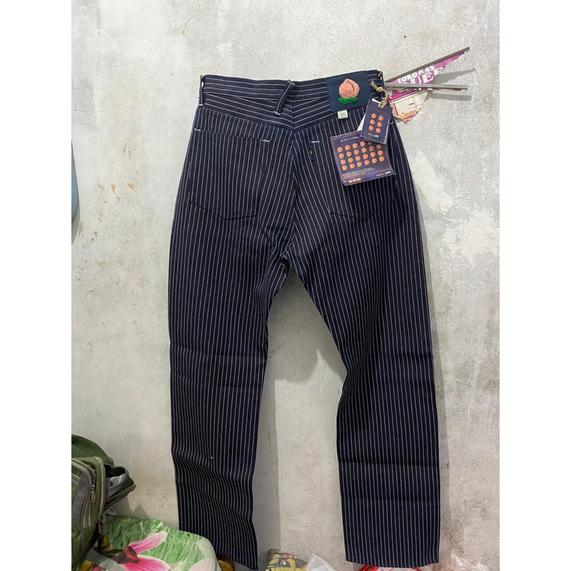 PEACH 003 by NBDN Woven Wabash 14oz canvas duck Size 34