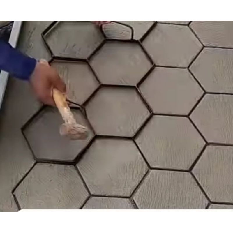 alat cetakan model paving block persegi 6
