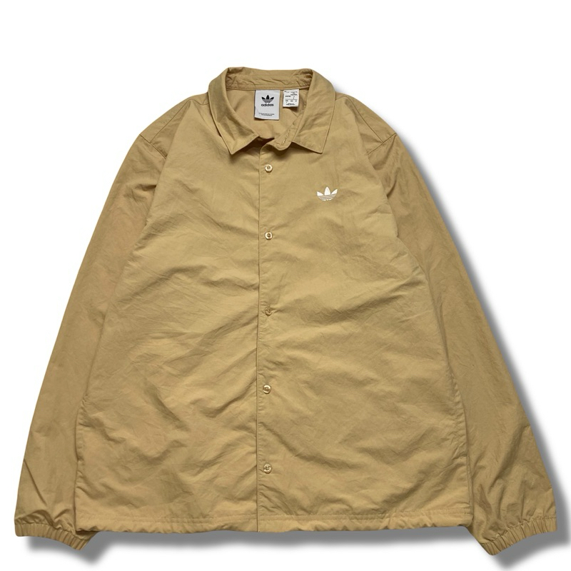jacket coach Adidas bunga trefoil