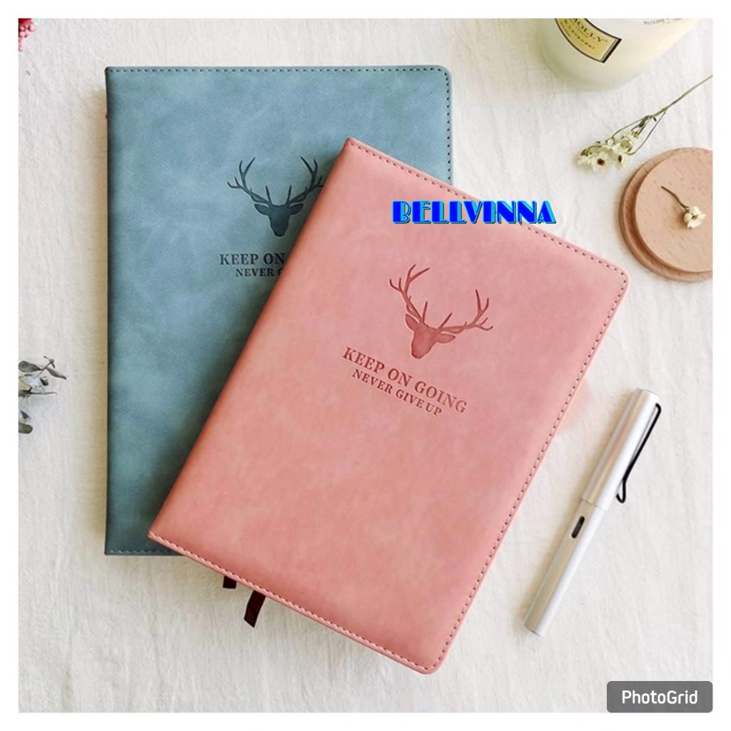 

Toddi Buku Jurnal Leather Notebook Diary 70GSM 200 Halaman Grid A6 - CW-5026