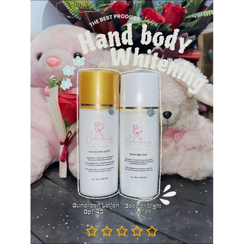 Lotion Pemutih Badan Ampuh Dalam 7hari