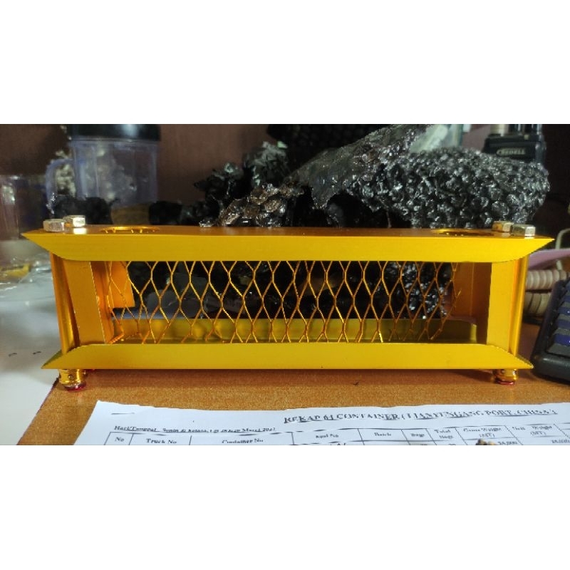 Cover Oil Cooler Gold Satria Fu Model Sps