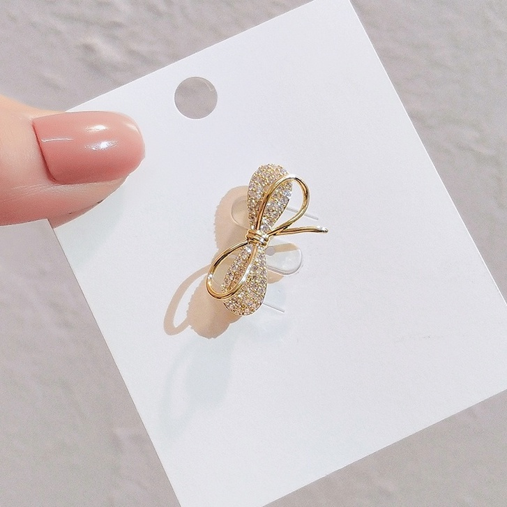 GO Jewelry COD B02 Bros Pita Jepang Dan Korea Mikro / bros dagu / Bros indah hati feminin kecil sele