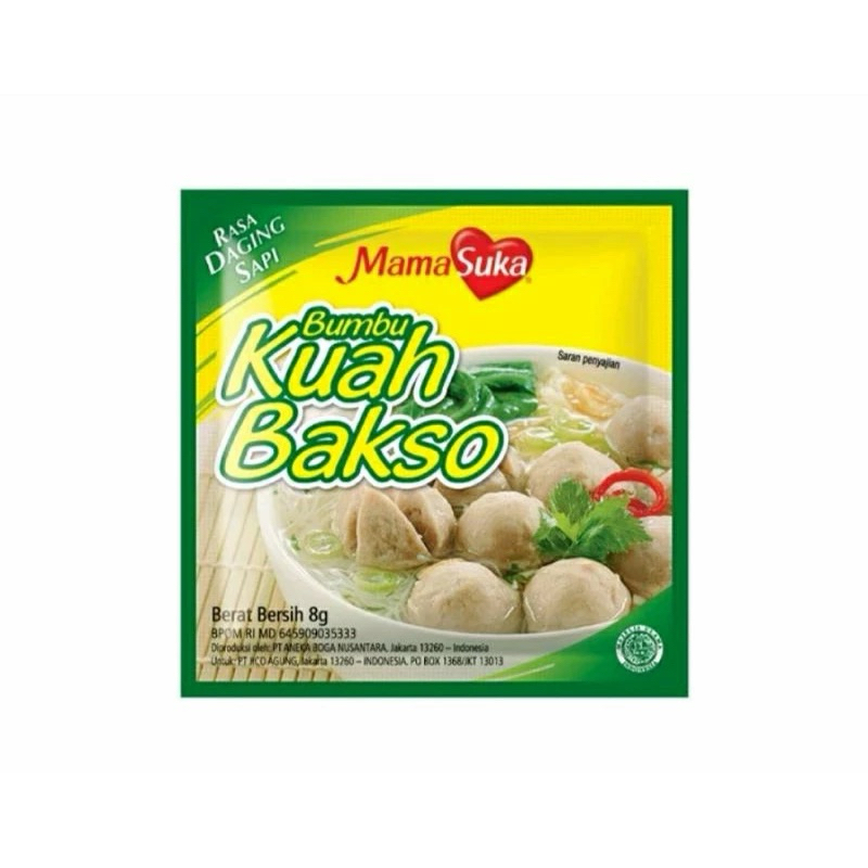 

Mama Suka Kuah Bakso 8gr Ecer 1 Pcs