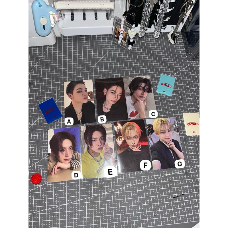 PHOTOCARD ENHYPEN OFFICIAL ROMANCE UNTOLD R:U INCEPTIO CONCESSIO ARCANUM SUNOO HEESEUNG JAKE