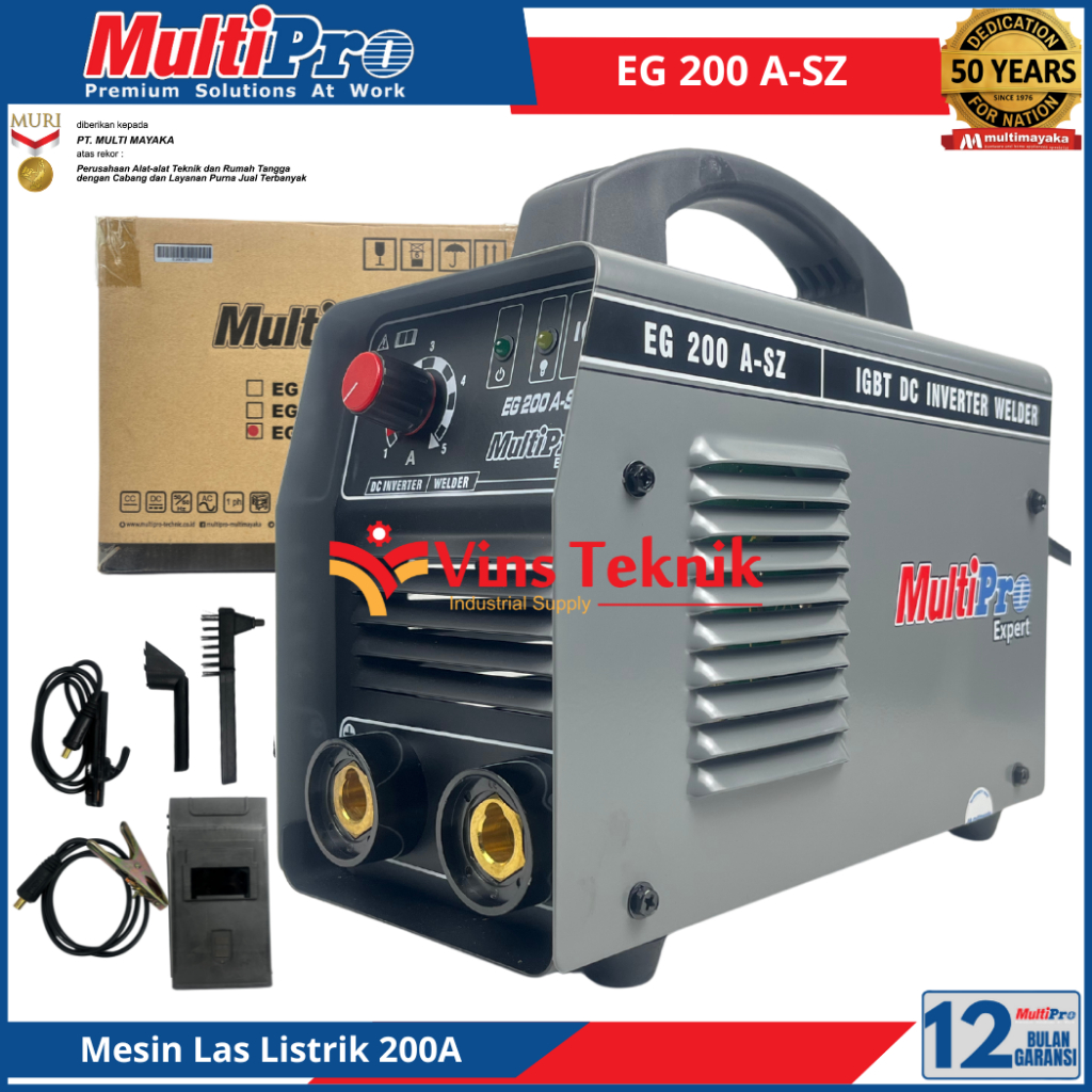 Mesin Las Listik Inverter Travo Las Inverter EG200 Multipro EG 200 A