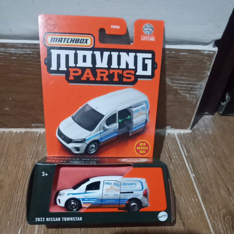 2022 nissan townstar matchbox moving parts