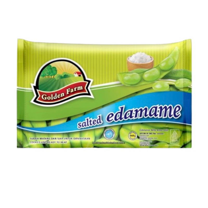 

GOLDEN FARM Edamame Salted 450g
