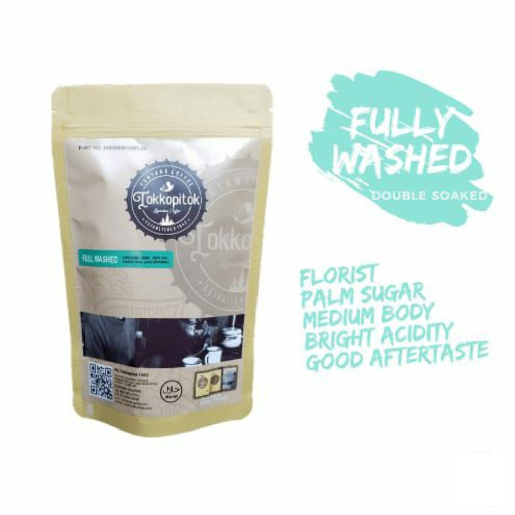 

Tokkopitok 1000 gram Arabika Puntang Full WAshed