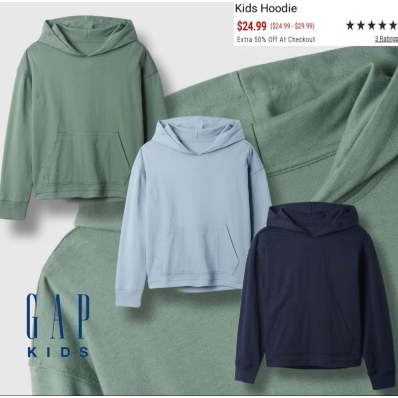 Hoodie GPp Polos Anak Laki Laki