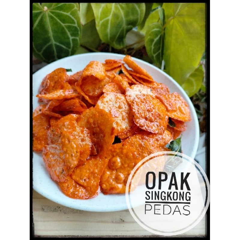 

opak singkong pedas jeruk purut spesial