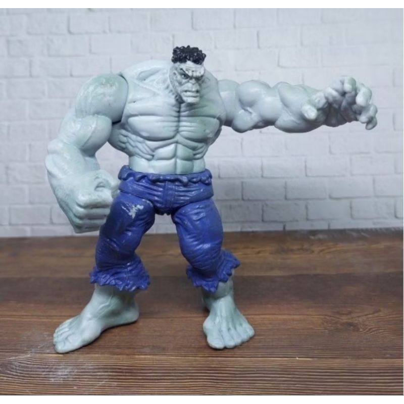 HULK Abu Action Figure Full Artikulasi Preloved