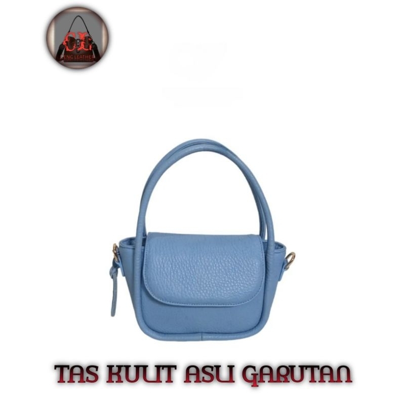 (SIZE (S)) TAS KULIT MINI LUCU /TAS KULIT WANITA GARUTAN.