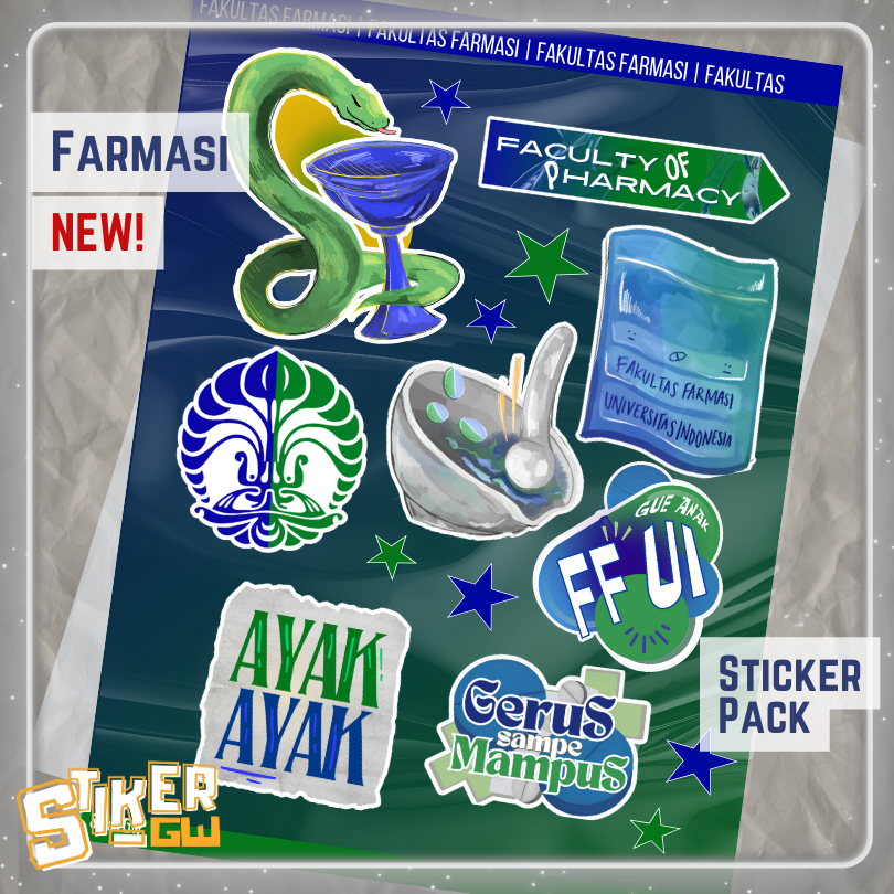 

[NEW] Sticker Pack FF UI - STIKER MAKARA FAKULTAS FARMASI SEMUA UNIVERSITAS INDONESIA KAMPUS STICKER LAPTOP IPAD BUKU CERMIN MOBIL MOTOR CASING KESING CASE HANDPHONE HP SETIKER STICKER LUCU AKSESORIS CUSTOM PTN KULIAH BAGUS AWET