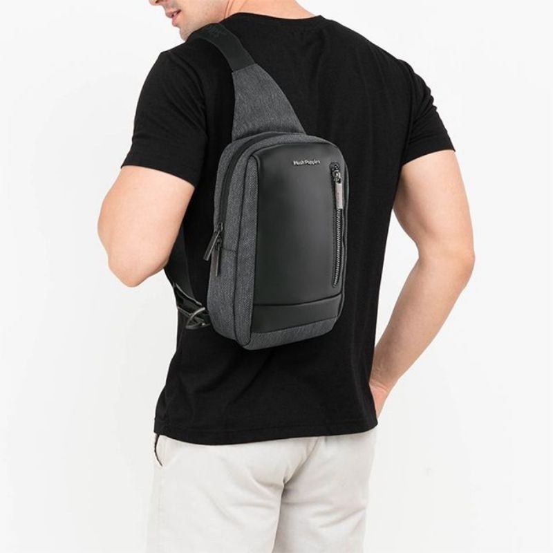 Tas RFID Hush Puppies pria - Erwin Chest Bag