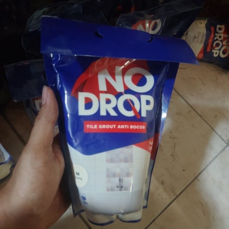 Semen Nat No Drop anti Merembes Keramik Granit Kolam Kamar mandi pengisi retak
