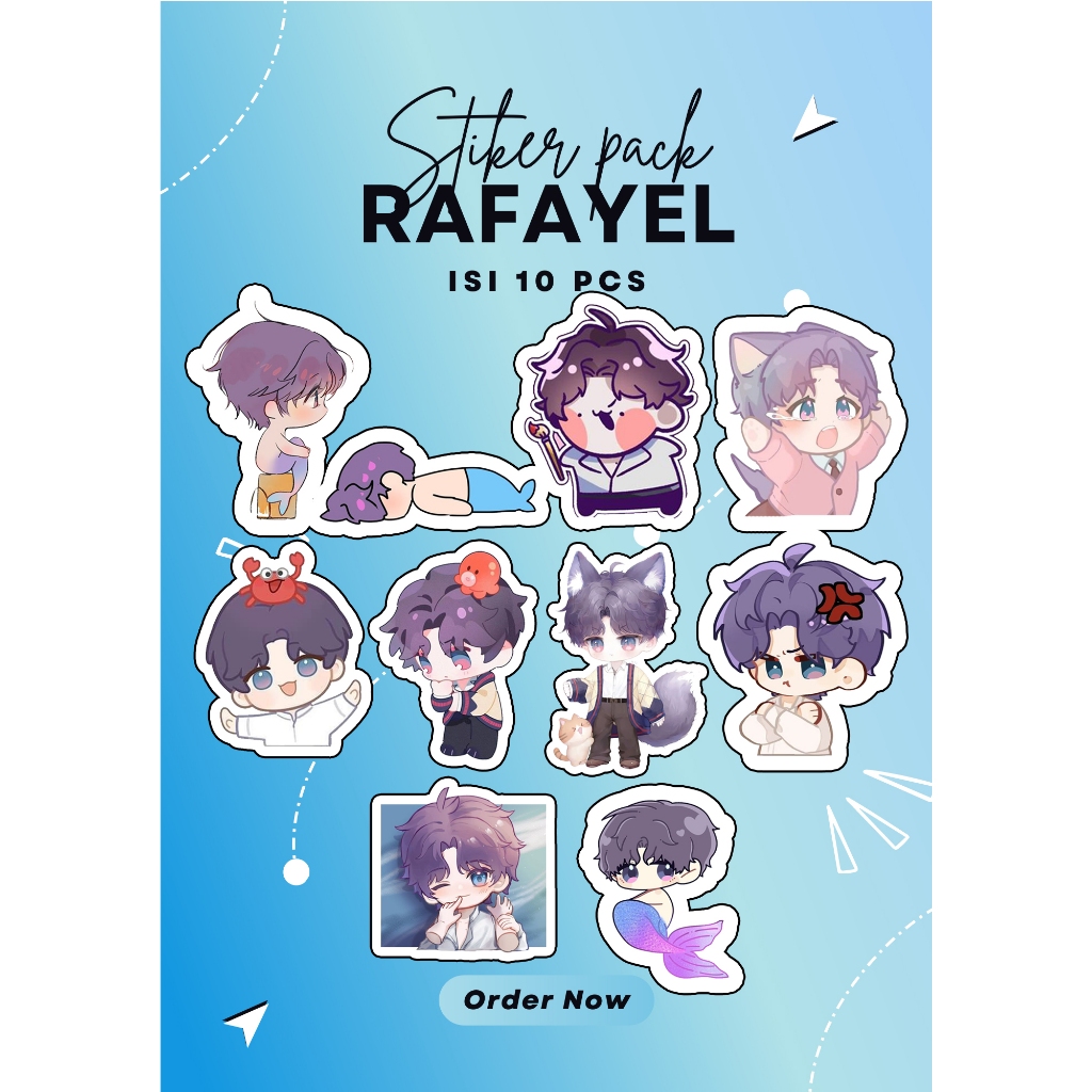 

STIKER RAFAYEL LOVE AND DEEPSPACE 1 PACK