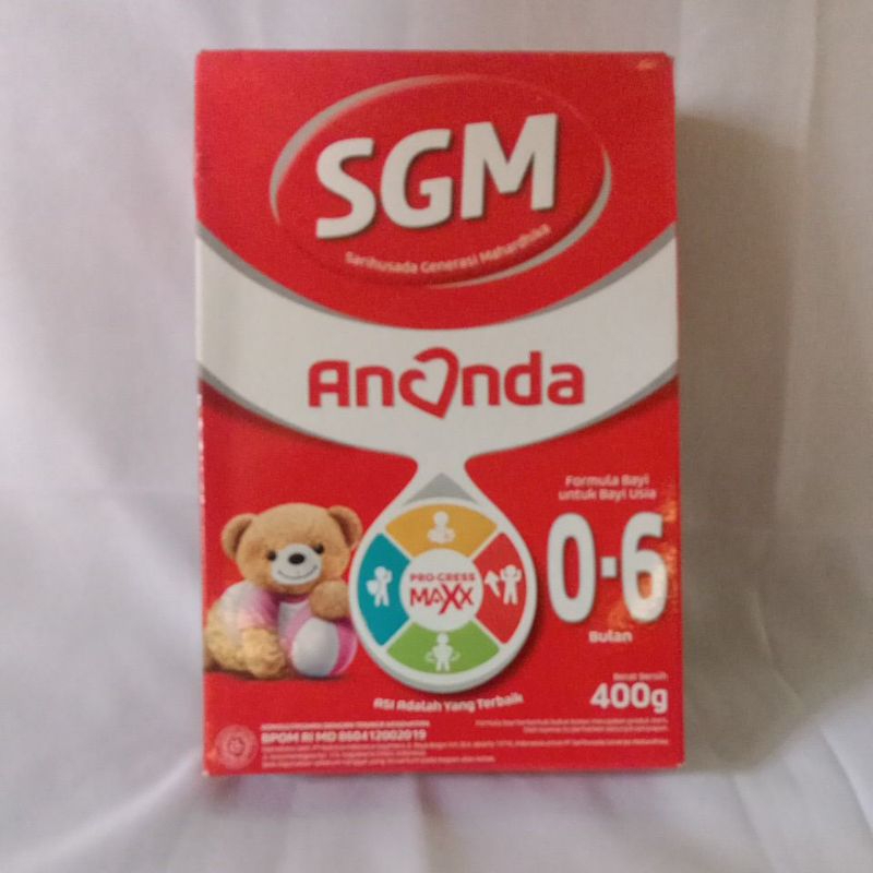 Susu SGM Ananda 0 6 Bulan 400 gram