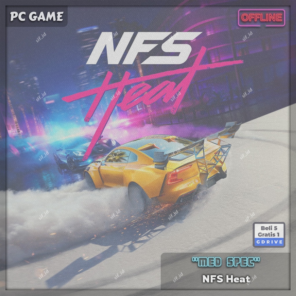 Need for Speed Heat - NFS Heat - PC Game - Game PC Balapan