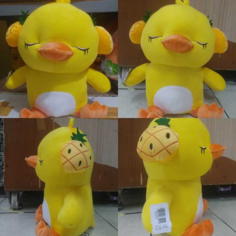 Boneka bebek lucu pake walkman Boneka murah bebek boneka anak model bebek lucu murah