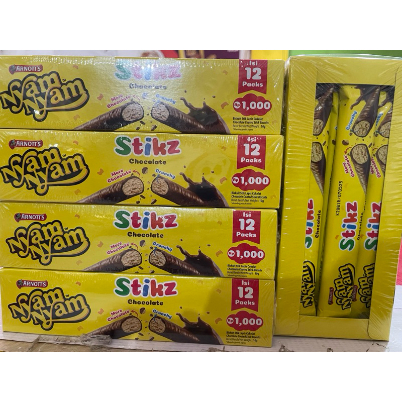 

Nyam Nyam Stikz chocolate 1 pack