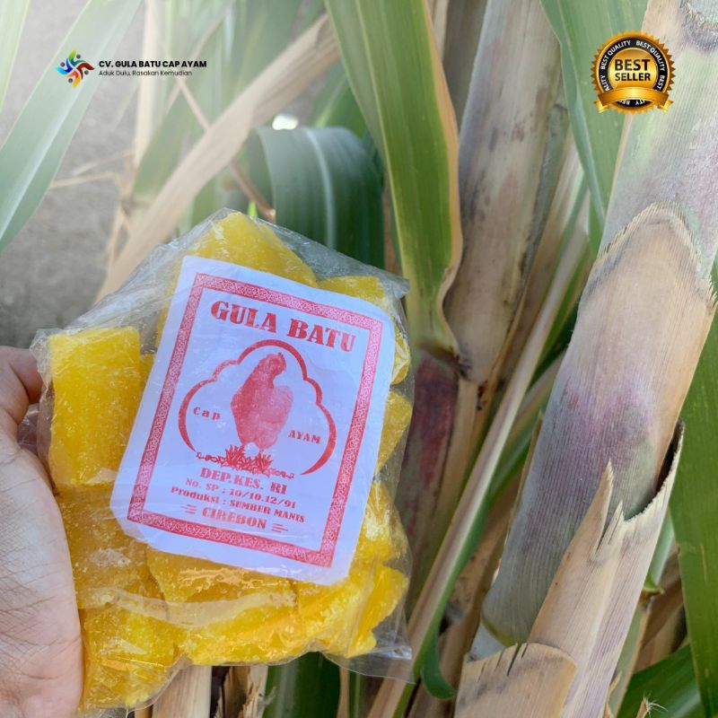 

Gula Batu Cap Ayam Khas Cirebon Kemasan 250 Gram | Murah dan Manis Juara