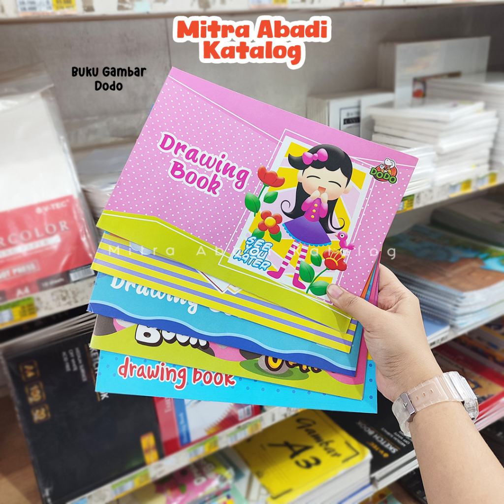 

(1PCS) BUKU GAMBAR DODO / DRAWING BOOK KECIL A4 A3 BUKU GAMBAR KUNING KLASIK GELATIK KEMBAR 10 LEMBAR KERTAS PADALARANG UNTUK ANAK MURAH TERJANGKAU ALAT TULIS STATIONERY TERMURAH / MITRA ABADI KATALOG JOGJA