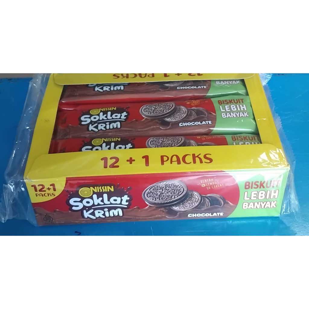 

Nissin Soklat Krim ( 12+1 pack ) 36gr