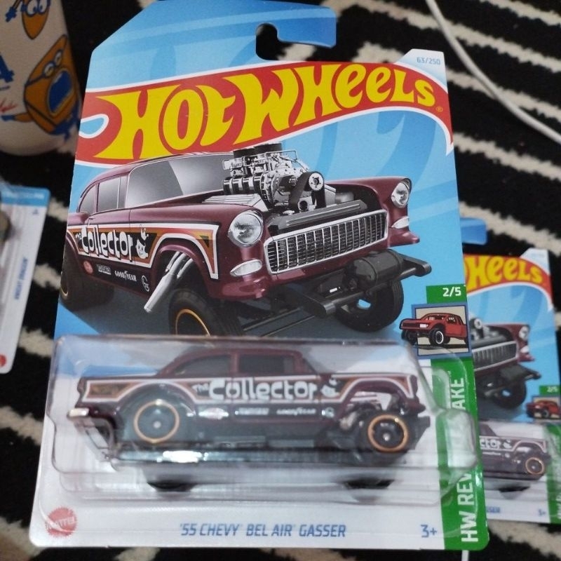 Hotwheels 55 Chevy Bel Air Gasser the Collector