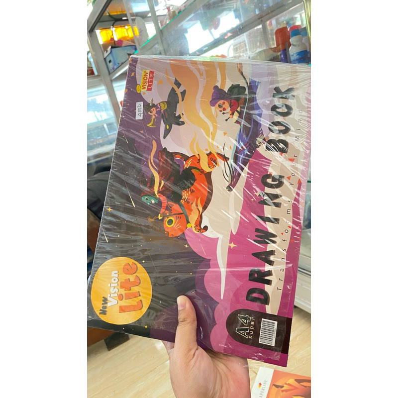 

BUKU GAMBAR VISION A4 murah