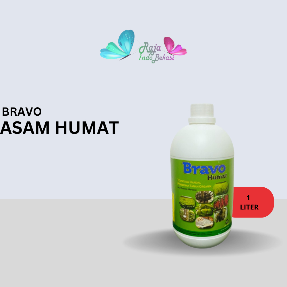 BRAVO HUMAT Pembenah Tanah Organik Pertanian Perikanan Pupuk Cair