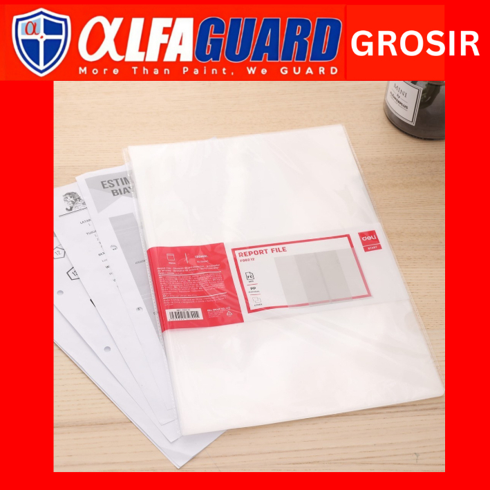 

Deli Map L bening F4 Folio FC clear sleeves report file - EF00212