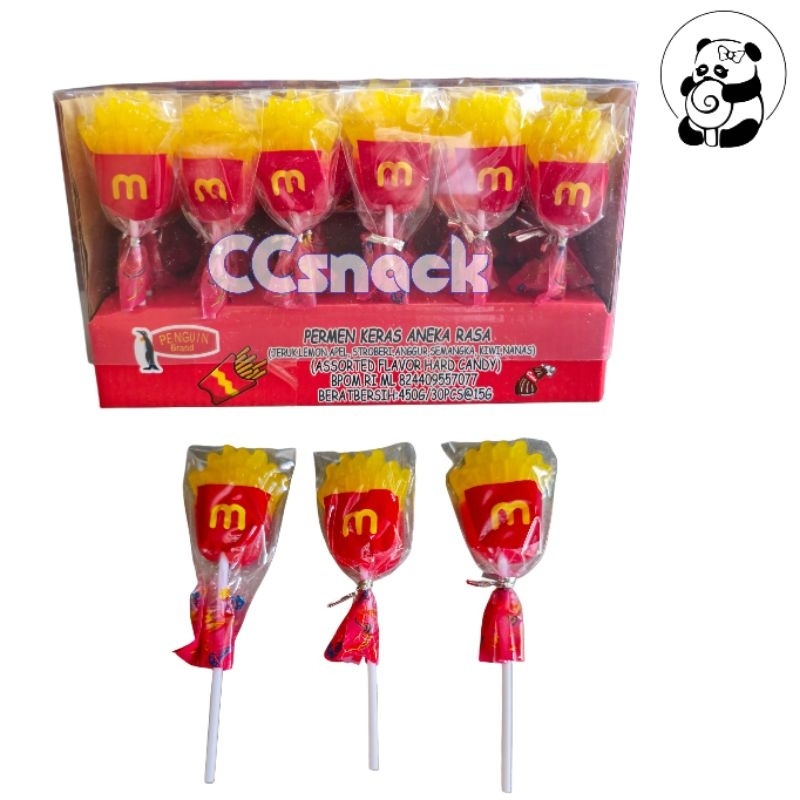 

PENGUIN FRENCH FRIES LOLIPOP BOX ISI 30