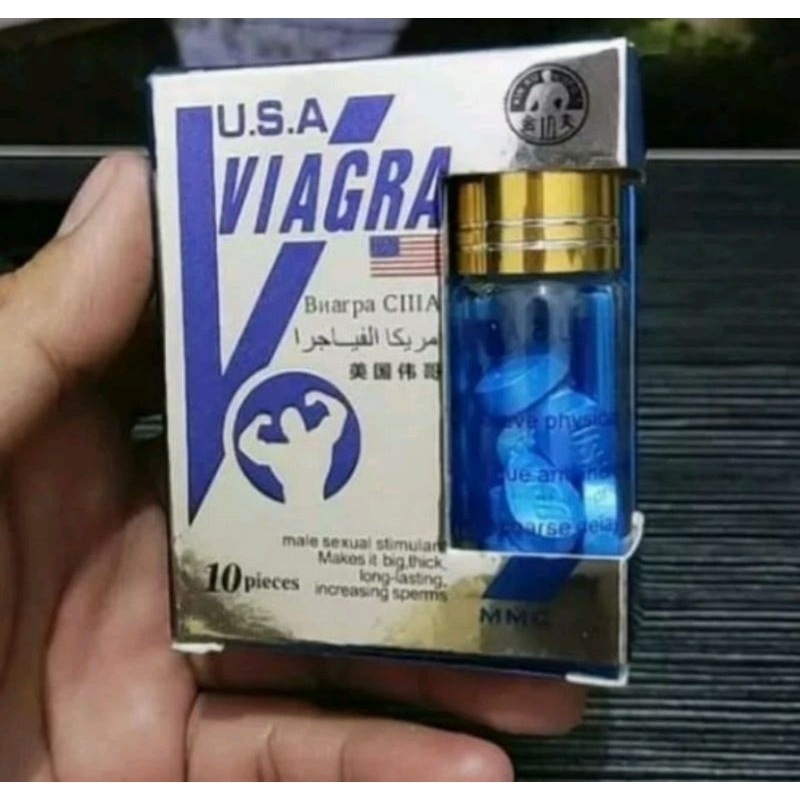 VIAGRA MMC BLUE ASLI ORIGINAL MENAMBAH STAMINA PRIA 100% AMPUH