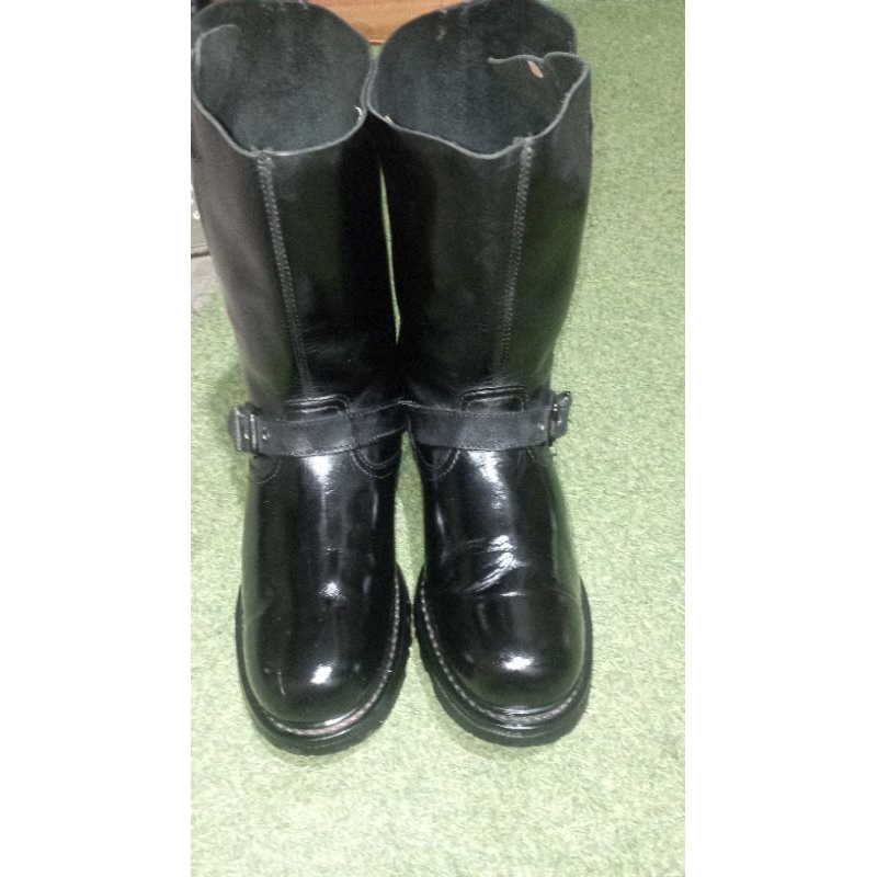 ENGINEER BOOTS MATERIAL FULL ORIGINAL LEATHER BY CATERPILLAR SZ 43,5 hj