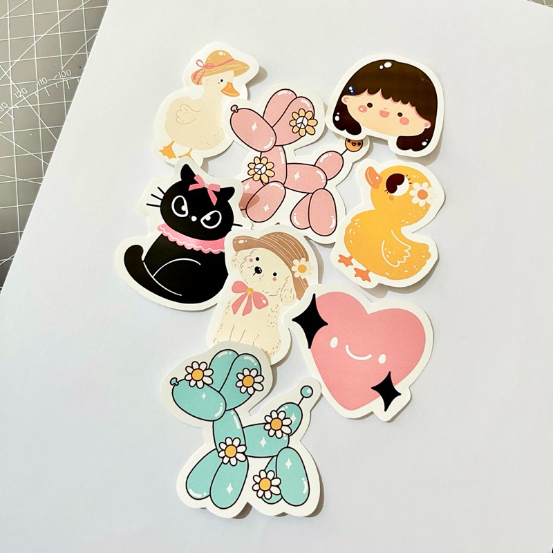 

HWL STUDIO - Sticker Cute - Sticker Tumblr - Sticker Laptop - Sticker HP - Sticker Kucing - Sticker Love - Sticker Ballon Dog - Sticker Murah Sticker Anti Air