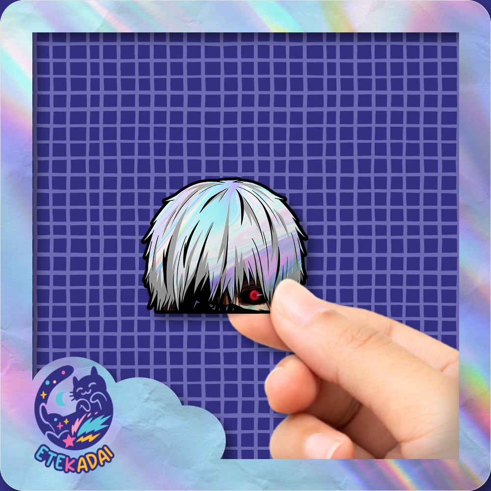 

Stiker Hologram Anime Tokyo Ghoul Ken Kaneko