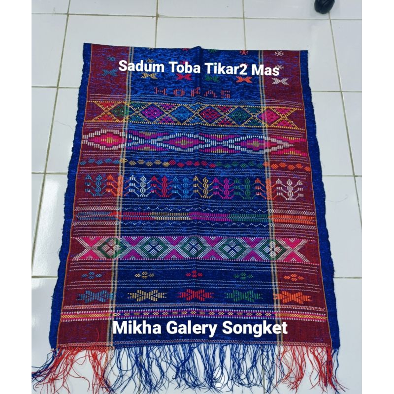 Ulos Sadum Toba Motif Tikar-Tikar Mas+Ulos Tu Boru