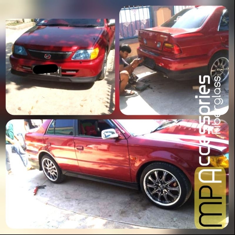Fullset bodykit  khusus soluna thn1997-2003 type GLI dan XLI depan