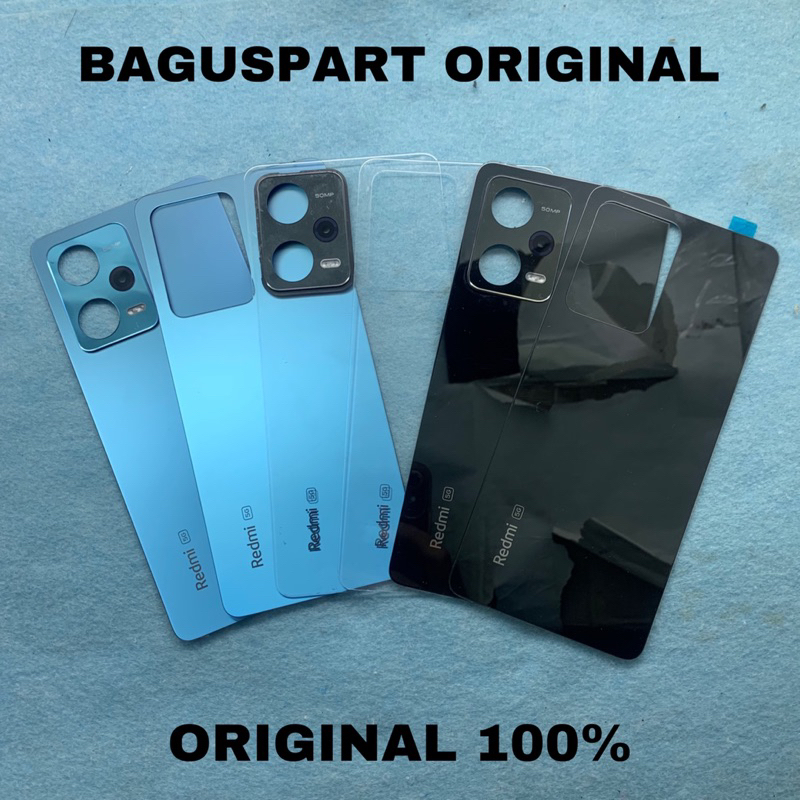BACKDOOR CASING COVER TUTUP BELAKANG XIAOMI REDMI NOTE 12 PRO 5G ORIGINAL COPOTAN