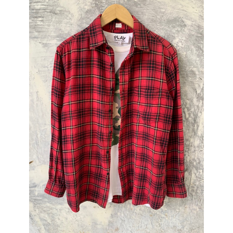 Flannel Uniqlo Second Original