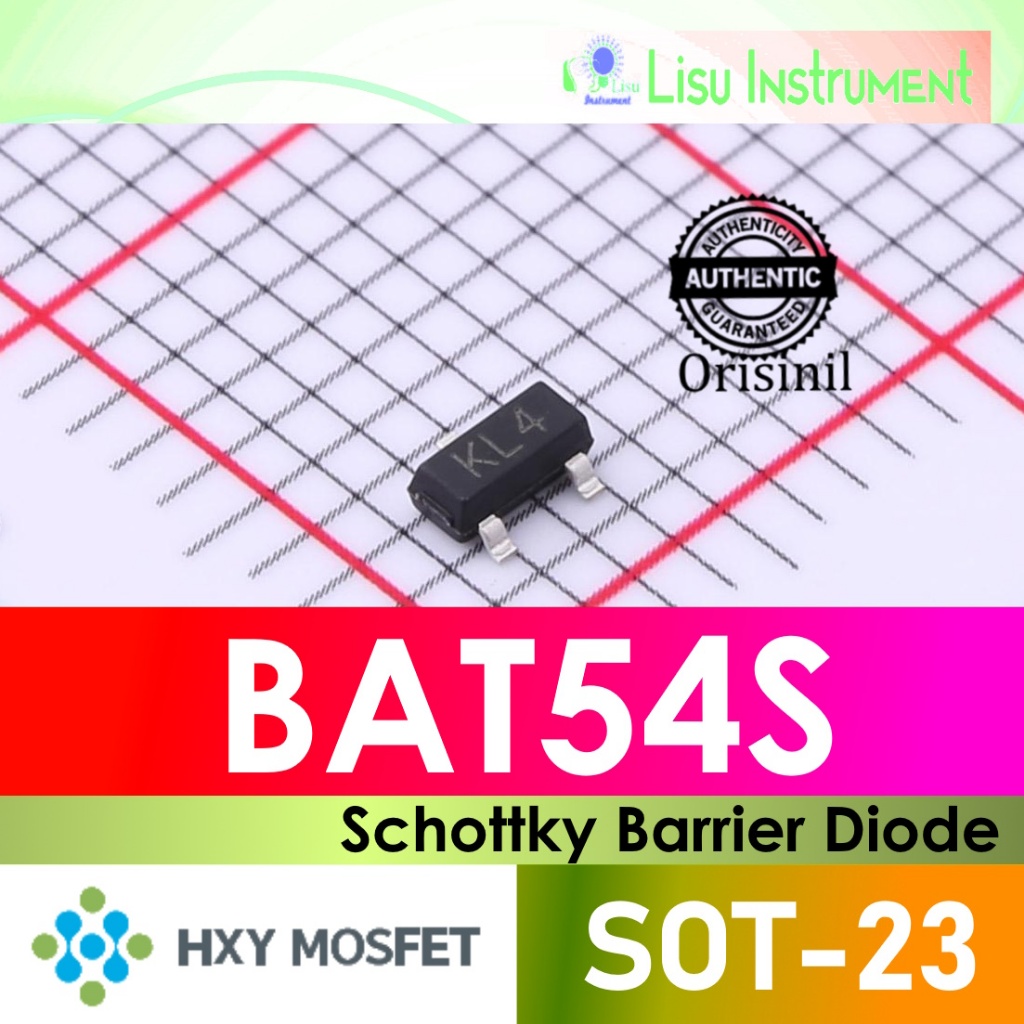 BAT54S Schottky Barrier Diode KL4 SOT-23 HXY ORIGINAL