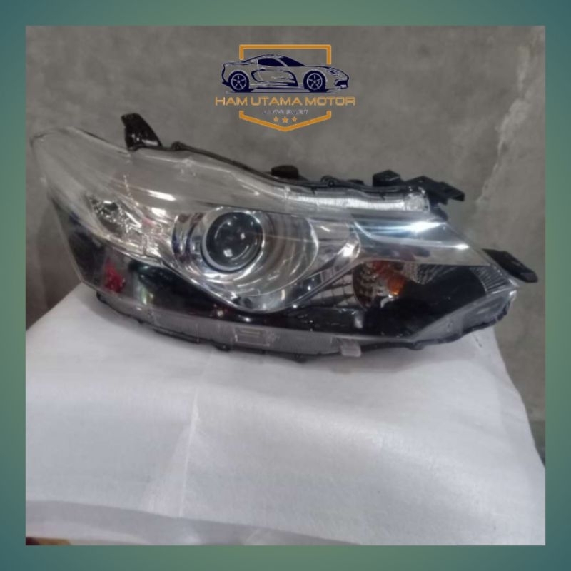 headlamp mobil Toyota Vios gen 3 original
